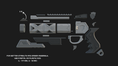 Apex Legends WIngman STL