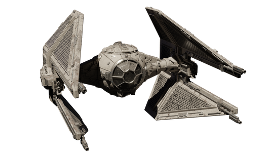 TIE Interceptor 3D Model STL